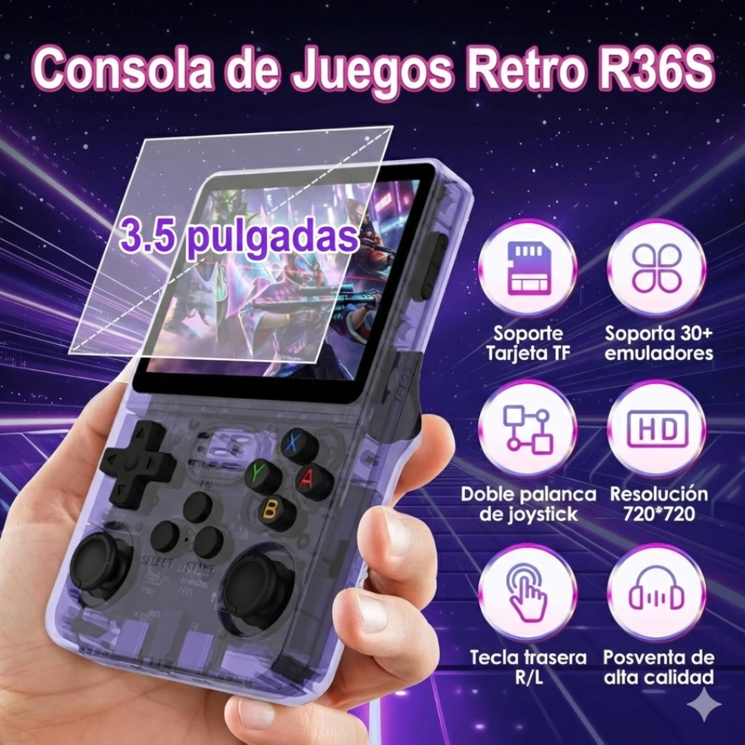 Consola retro con más de 20000 juegos clásicos