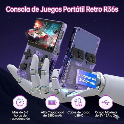 Consola retro con más de 20000 juegos clásicos